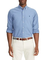 Garment-Dyed Classic-Fit Oxford Shirt