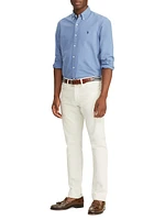 Garment-Dyed Classic-Fit Oxford Shirt