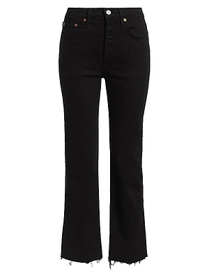 Comfort Stretch High-Rise Stovepipe Jeans