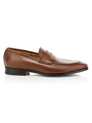 Tesoro Leather Penny Loafers