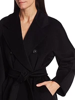 101801 Icon Madame Wool & Cashmere Double-Breasted Coat