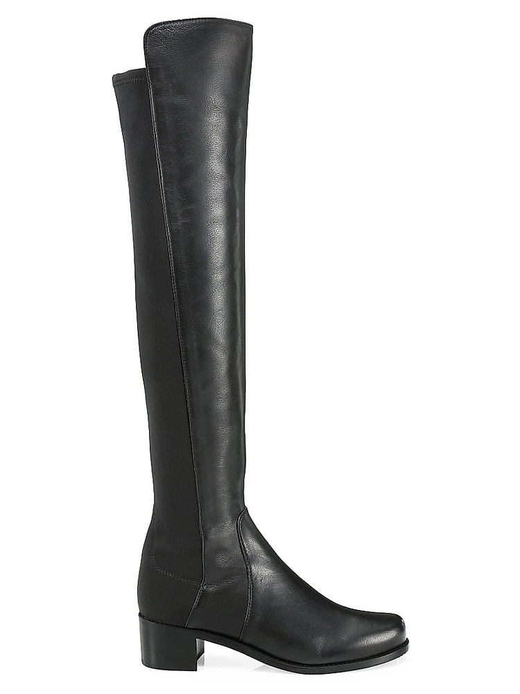 Reserve Leather Over-The-Knee Boots