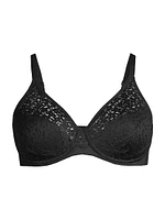 Norah Full Coverage Molded Stretch Lace Bra