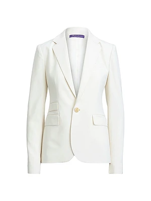 Parker Stretch-Wool Jacket