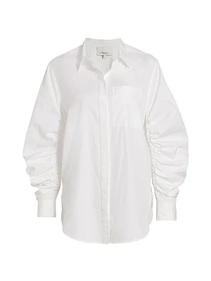Gathered Sleeve Blouse