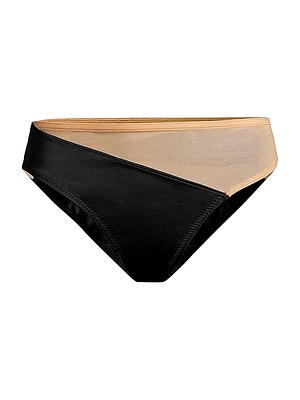 Snake Mesh Bikini Bottom
