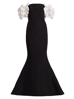 Cornelia Trumpet Silk Gown