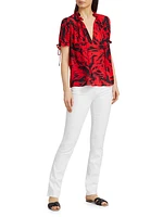 Kimmie Mid-Rise Straight Jeans