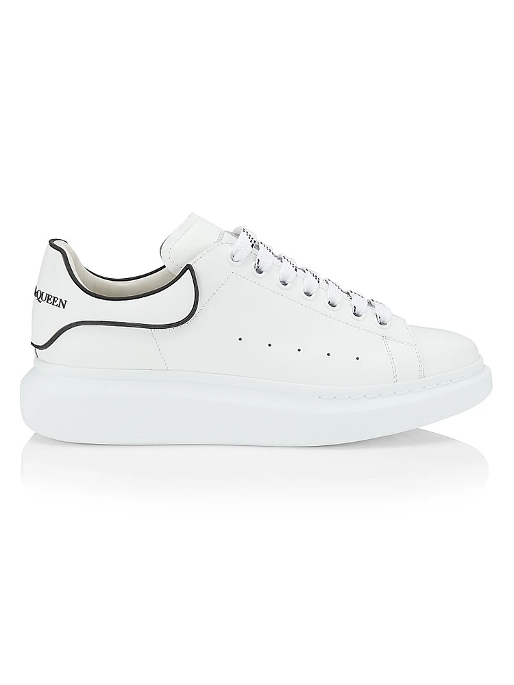 Men's Oversized Leather Platform Sneakers