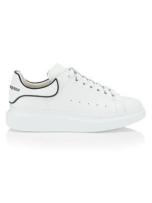 Men's Oversized Leather Platform Sneakers