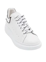 Men's Oversized Leather Platform Sneakers