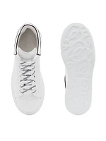 Men's Oversized Leather Platform Sneakers