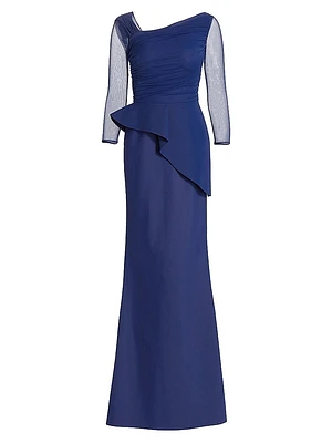Rippy Illusion Gown