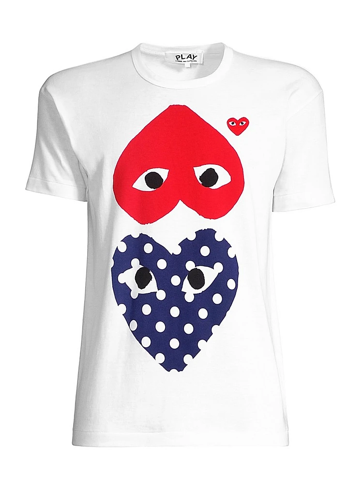 Polka Dot Heart T-Shirt