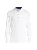 Classic-Fit Apache II Long-Sleeve Polo Shirt