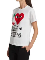 Large Heart Play T-Shirt