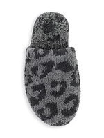Cozychic Leopard-Print Slippers