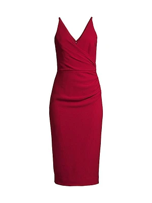 Anita Gathered Sheath Dress
