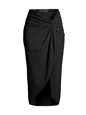 Aza Twist Coverup Skirt
