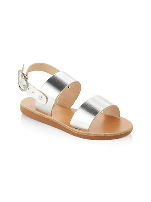 Little Girl's & Clio Soft Leather Sandals
