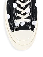 CdG Play x Converse Men's Polka Dot Low-Top Sneakers