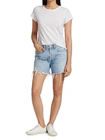 Parker Longline Denim Shorts