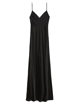 Serita Silk Slip Maxi Dress