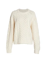 Wool-Blend Oversized Sweater