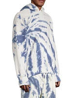 Tie-Dye Cropped Hoodie