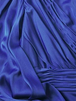 Asymmetric Empire Waist Gown