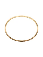 Ice Cube 18K Yellow Gold & Diamond Bangle