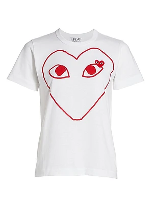 Large Heart Graphic T-Shirt