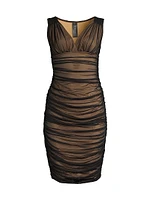 Tara Ruched Sheath Dress
