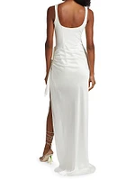 Marian Draped Gown