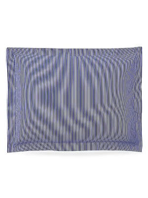 Organic Shirting Stripe Bedding 400 Thread Count Sham