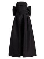 Margaret Silk Faille Convertible Jumpsuit