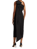 Anne Silk Faille Dress