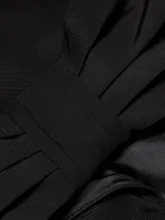 Anne Silk Faille Dress