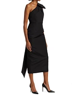 Anne Silk Faille Dress