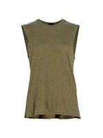 Slub Cotton Jersey Tank