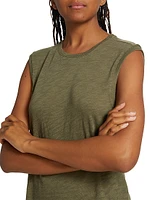 Slub Cotton Jersey Tank