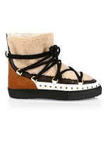 Curly Rock Shearling Sneaker Boots