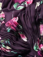 leena Floral One-Shoulder Gown