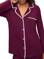 Two-Piece Frida Whip Stitch Pajama Set