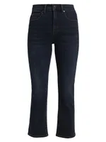 Carly High-Rise Stretch Kick-Flare Jeans