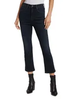 Carly High-Rise Stretch Kick-Flare Jeans