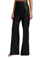 Dylan Wide-Leg Vegan Leather Pants