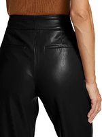 Dylan Wide-Leg Vegan Leather Pants