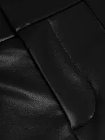 Dylan Wide-Leg Vegan Leather Pants