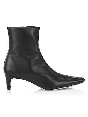 Wally Leather Ankle Boots